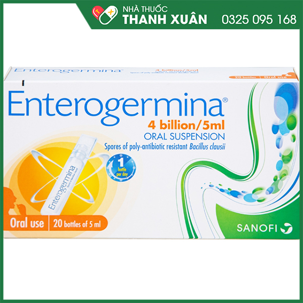 Enterogermina 4 tỷ lợi khuẩn trị và phòng ngừa rối loạn tiêu hóa
